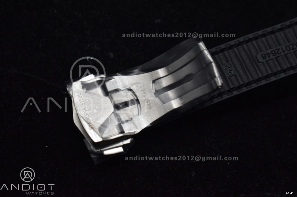 Gummy Constellation Strap Clone A8900 Black VSF Super on Gray Best Dial SS 1:1 Edition 1217